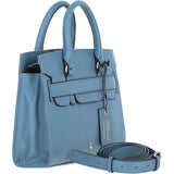Ashwood Leather Handbag with Detachable Crossbody Strap Denim: 64747