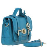 Stylish Ashwood Leather Medium Satchel Bag Turquise: Y-62