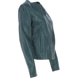 Ashwood Leather Jacket Green: AWL-281