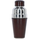 Ashwood Leather-Wrapped Stainless Steel French Cocktail Shaker Chestnut: LF-188