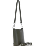 Elegant Crossbody Bucket Bag Khaki: 63386
