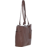 Ashwood Elegant Leather Tote Bag Cognac: Oxford