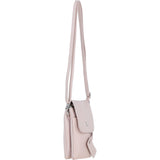 Ashwood Leather Smartphone Crossbody Bag Blush: York