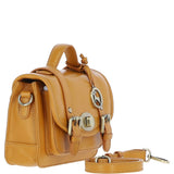 Stylish Ashwood Leather Medium Satchel Bag Mustard: Y-62