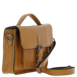 Ashwood Leather Medium Crossbody Satchel Bag Mustard: P-62
