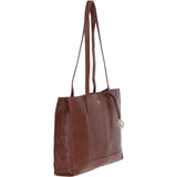 Exquisite Ashwood Leather Tote Bag Cognac: Beth