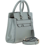Ashwood Leather Handbag with Detachable Crossbody Strap Sage: 64747
