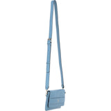 Ashwood Chic Leather Crossbody Bag Denim: 64741
