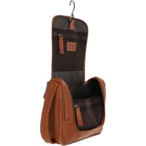 Ashwood Hi Veg Leather Hanging Wash Bag Tempo Tan : 8140