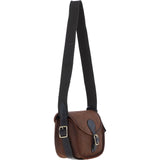 Heritage Handcrafted 100 Capacity Leather Cartridge Bag Oily Brown : Madox
