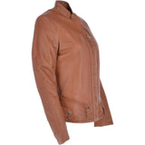 Leather Jacket Tan/nap: NIBI 2