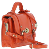 Stylish Ashwood Leather Small Satchel Bag Orange: Y-61