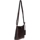 Stylish Ashwood Leather Crossbody Bag Brown: Ava