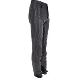 Mens 501 Leather Jeans Black: MENS 501 JEANS