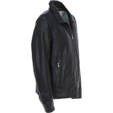 Trapper Mens Leather Jacket Dk Brown 27: no1