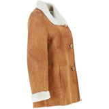 Sheepskin Coat Tan: KB 460