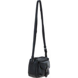 Ashwood Leather Smart Women's Buckle Crossbody Bag Black: S-31