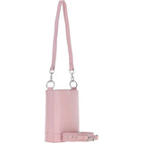 Elegant Crossbody Bucket Bag Pink: 63386