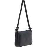 Ashwood Leather Plain Shoulder Bag Black: LB-6278