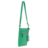Ashwood Leather Crossbody Bag - Gumdrop Green: 63014/cb3