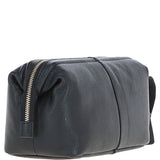 Ashwood Vintage Leather Washbag Black: Q-47