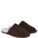 Fenland Classic Mens Slippers Brown: Duke