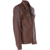 Ashwood Leather Bomber Jacket Tan: 1896