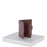 Crumble 6 Card, ID & Coins Bill Fold Tab Wallet Tan/crum : 1412 C