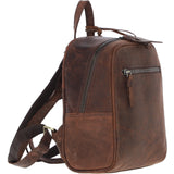 Ashwood Vintage Leather Backpack Mud/brown: Tenbury
