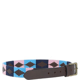 Ashwood Leather Multicolored Handmade Belt Pink: POF-21