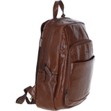 Vegetable Tanned Leather Backpack Chestnut : 11319