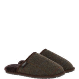 Fenland Classic Mens Slippers Tweed: Duke