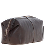 Ashwood Vintage Leather Washbag Brandy: Q-47