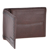 The Bridge Italian Leather Wallet Brn/blk: 0146262F 6V