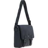 Brampton Leather Men's Emissary Messenger Bag Black: 64403