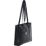 Exquisite Ashwood Leather Tote Bag Black: Beth