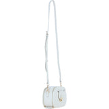 Ashwood Leather Compact Crossbody Bag with Adjustable Strap White: Y-53