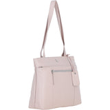 Ashwood Elegant Multi-Pocket Shoulder Bag Blush: Newport