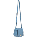 Ashwood Leather Crossbody Bag with Twist Lock Denim: 64787