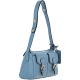 Chic and Stylish Shoulder Bag with Adjustable Strap Denim: 64416
