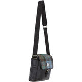 Ashwood Leather & Harris Tweed® Cloth Bodybag Brown/Mcload: TW-41-01-BM