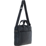 Brampton Leather Men's Laptop Bag Black: 64547