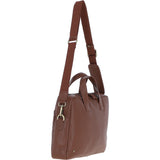 Gabicci Leather Messenger Bag Tan: GB-64962
