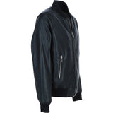 Ashwood Leather Bomber Jacket Black: Infinity Bomber