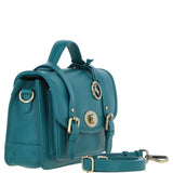 Stylish Ashwood Leather Large Satchel Bag Green: Y-63
