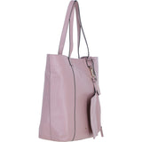 Ashwood Leather Shoulder Bag with Detachable Pouch Wood Rose: 64454