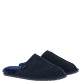 Fenland Classic Mens Slippers Navy: Duke