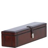 Ashwood Luxury Leather Watch and Bracelet Storage Box Chestnut: LF-121