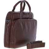 Ashwood Leather Men’s Messenger Laptop Bag Chestnut: S-63