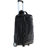 Veg Tanned Leather Luggage Cabin Trolley  Black/ari : 89150